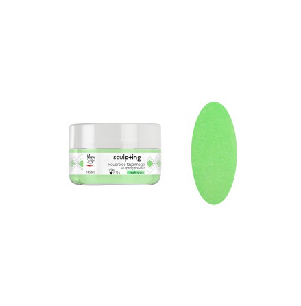 Akrylpulver apple green - 10g