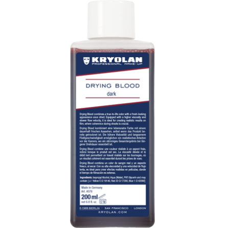 Kryolan Drying Blood Dark 200 ml