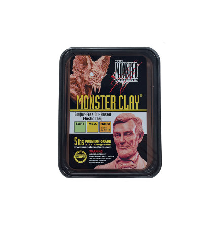 Monster Clay hard  5lbs=2.27kg
