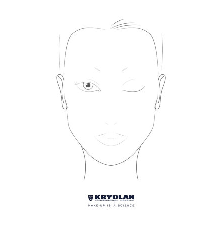 Professional Make-up Charts frn Kryolan