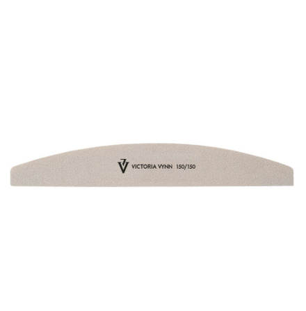 White crescent nail file 150/150