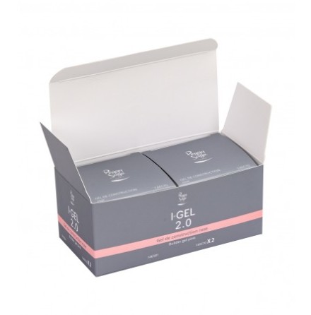 Paket 2 st Builder gels pink UV&LED I-GEL 2.0 146570