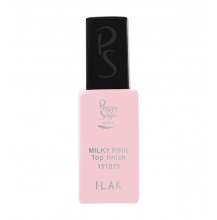 Top finish Gelelack Glossy milky pink 11ml