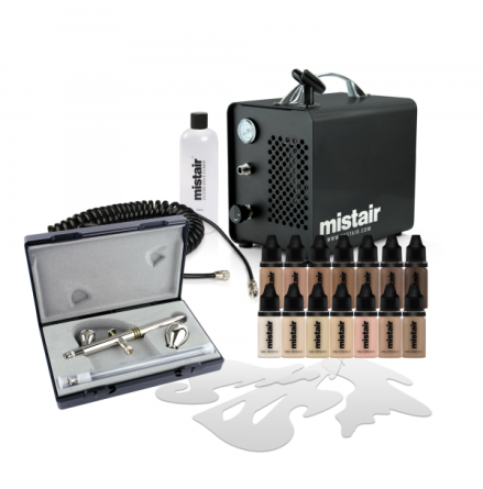Mistair Airbrush Starter Kit Solo Pro SL1000