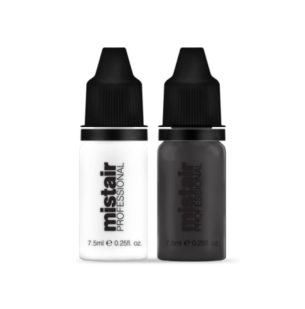 Airbrush Make Black & White 2 color