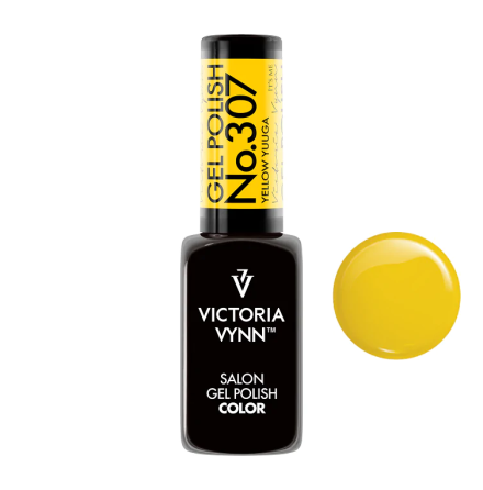 Gel Polish Color Yellow Yuuga 307