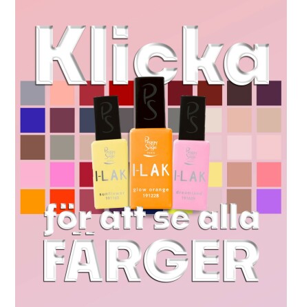 Gelelack I-LAK Alla Lack Färger - 11ml