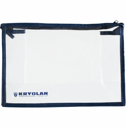 Kryolan Clear Zipper Bag Large