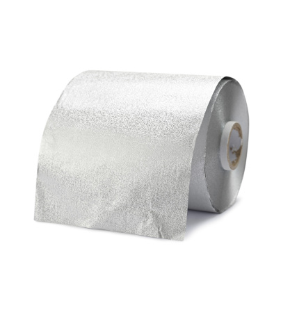 Foil 100 m embossed Silver