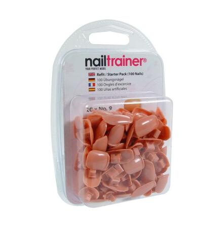 Refill tippar fr Nail Trainer100st