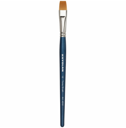 Flat makeup brush 12