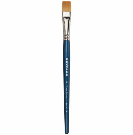 Flat makeup brush 14