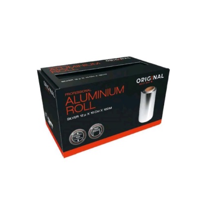Alufoil Roll 12 Silver 10cmx100m