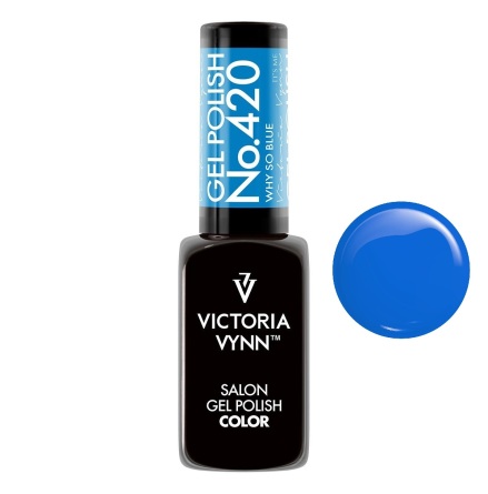 Gel Polish Color Why so Blue 420 8ml