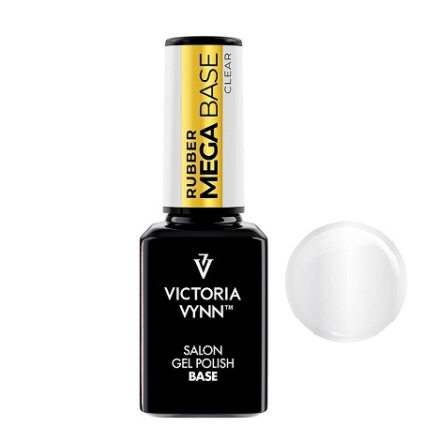 Gel Polish Mega Base Clear UV/LED - Flera Storlekar
