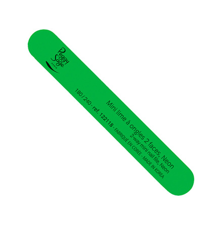 4-sidig nagelfil green