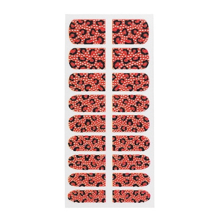 Nageldekorationer, Leopard