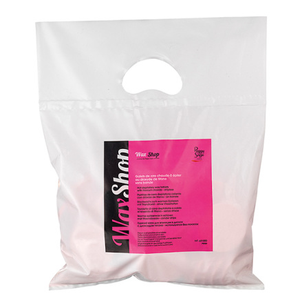 Varmt kroppsvax utan remsa- 1kg rose