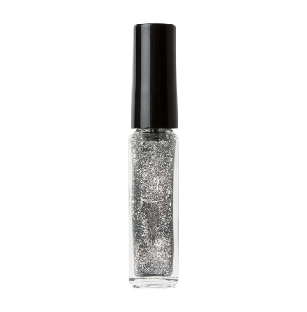Nagellack nail art silver glow 7ml